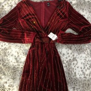Maroon dress from windsor
